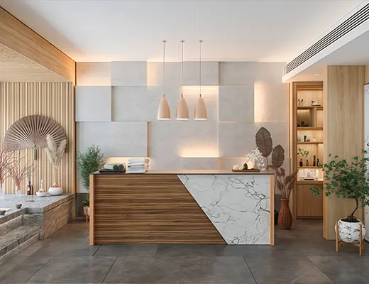 Indoor wall