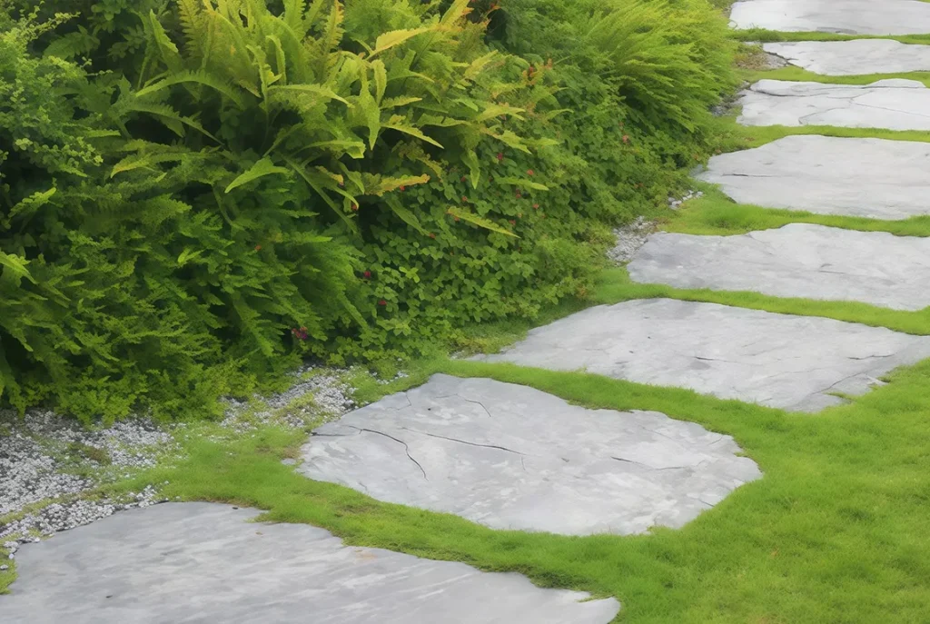 What does it mean to slab a garden patio?