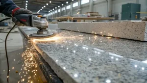 Granite polishing
