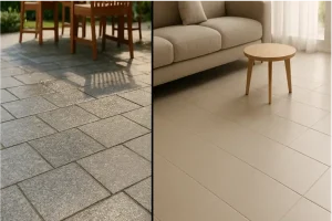 ceramic tile vs granite floor tiles
