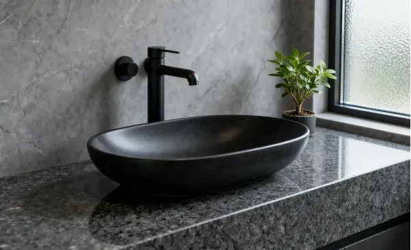 granite tile bathroom design