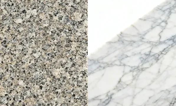 What is the difference between marble and granite