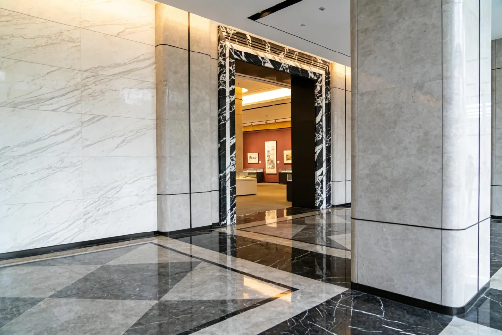 Marble floor