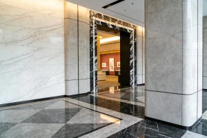 Marble floor
