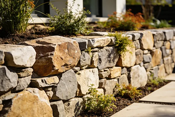 landscape block retaining wall